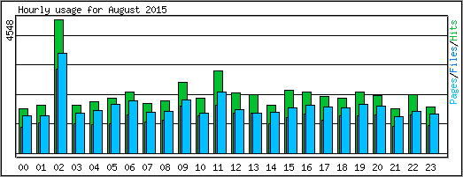 Hourly usage