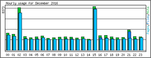 Hourly usage