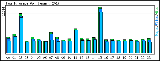 Hourly usage
